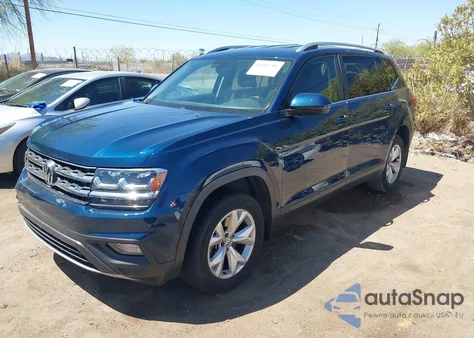 2018 Volkswagen Atlas 3.6L V6 Se from USA, damaged, VIN 1V2CR2CA8JC576145